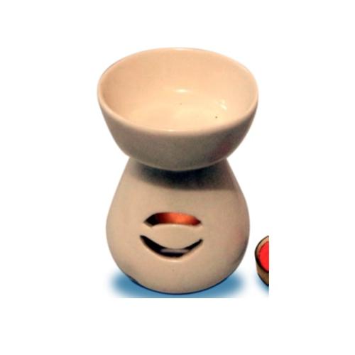 Pure Source 6 Inch Ceramic Burning Lamp From Tealight Candle, PSI-A-3 Leg